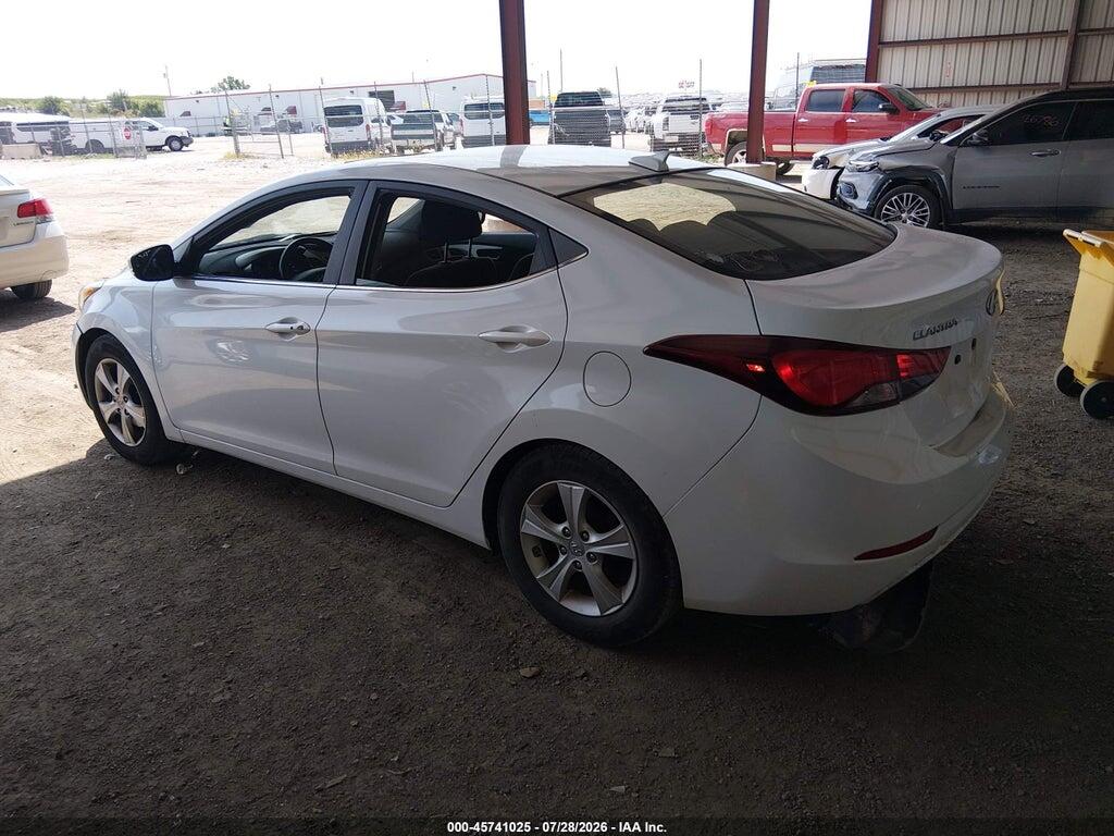 5NPDH4AE2GH762738 2016 HYUNDAI ELANTRA photo no. 3