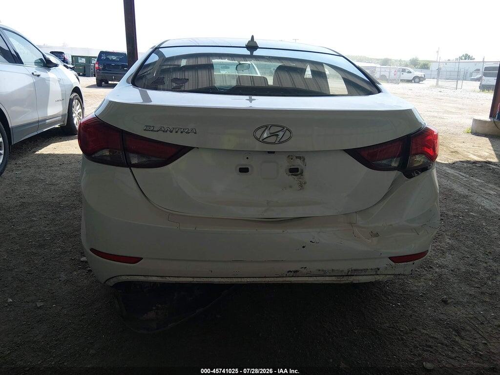 5NPDH4AE2GH762738 2016 HYUNDAI ELANTRA photo no. 6