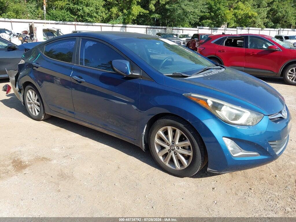 KMHDH4AE0GU584605 2016 HYUNDAI ELANTRA photo no. 1