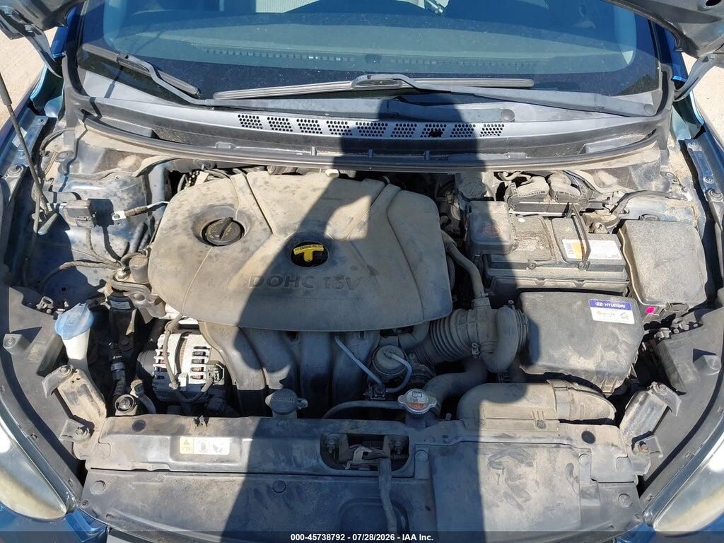 KMHDH4AE0GU584605 2016 HYUNDAI ELANTRA photo no. 10