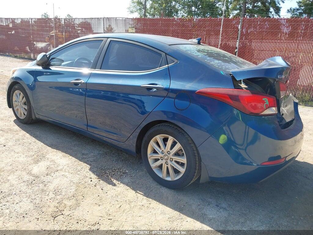 KMHDH4AE0GU584605 2016 HYUNDAI ELANTRA photo no. 3