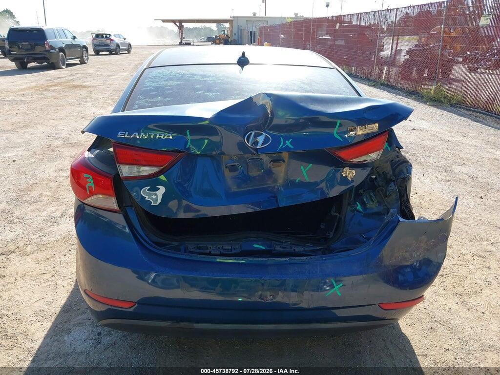 KMHDH4AE0GU584605 2016 HYUNDAI ELANTRA photo no. 6