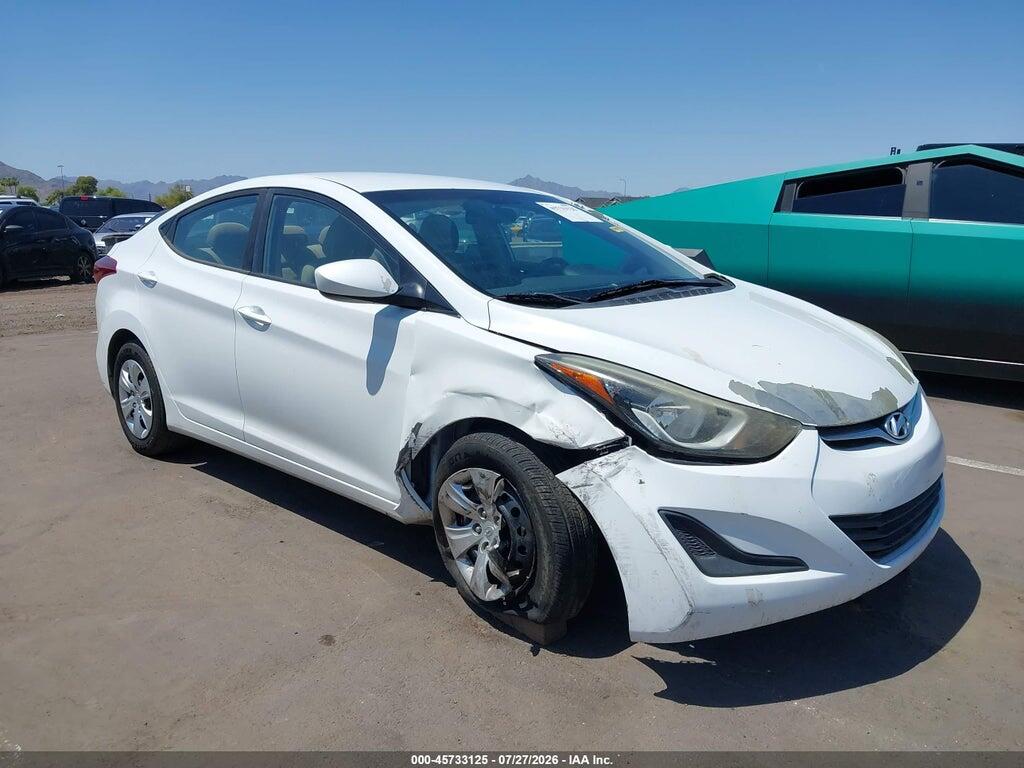 5NPDH4AE5GH760434 2016 HYUNDAI ELANTRA photo no. 1