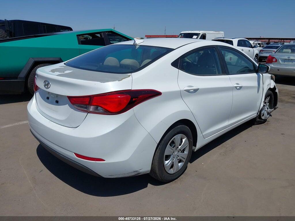 5NPDH4AE5GH760434 2016 HYUNDAI ELANTRA photo no. 4