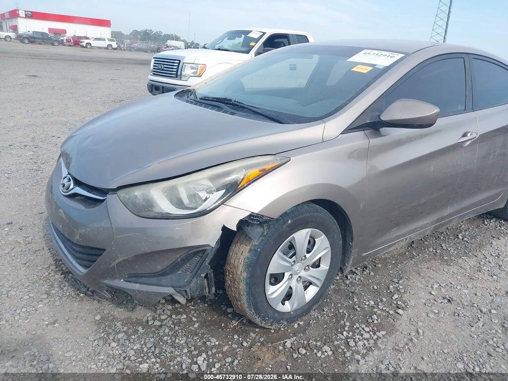 5NPDH4AE6GH715180 2016 HYUNDAI ELANTRA photo no. 6