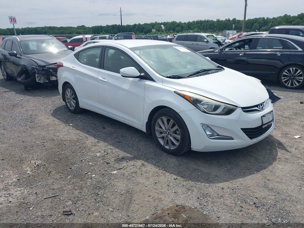 5NPDH4AE1GH656040 2016 HYUNDAI ELANTRA photo no. 1