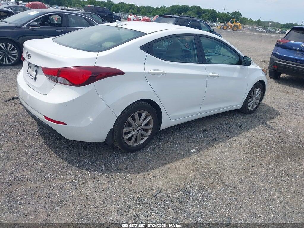 5NPDH4AE1GH656040 2016 HYUNDAI ELANTRA photo no. 4