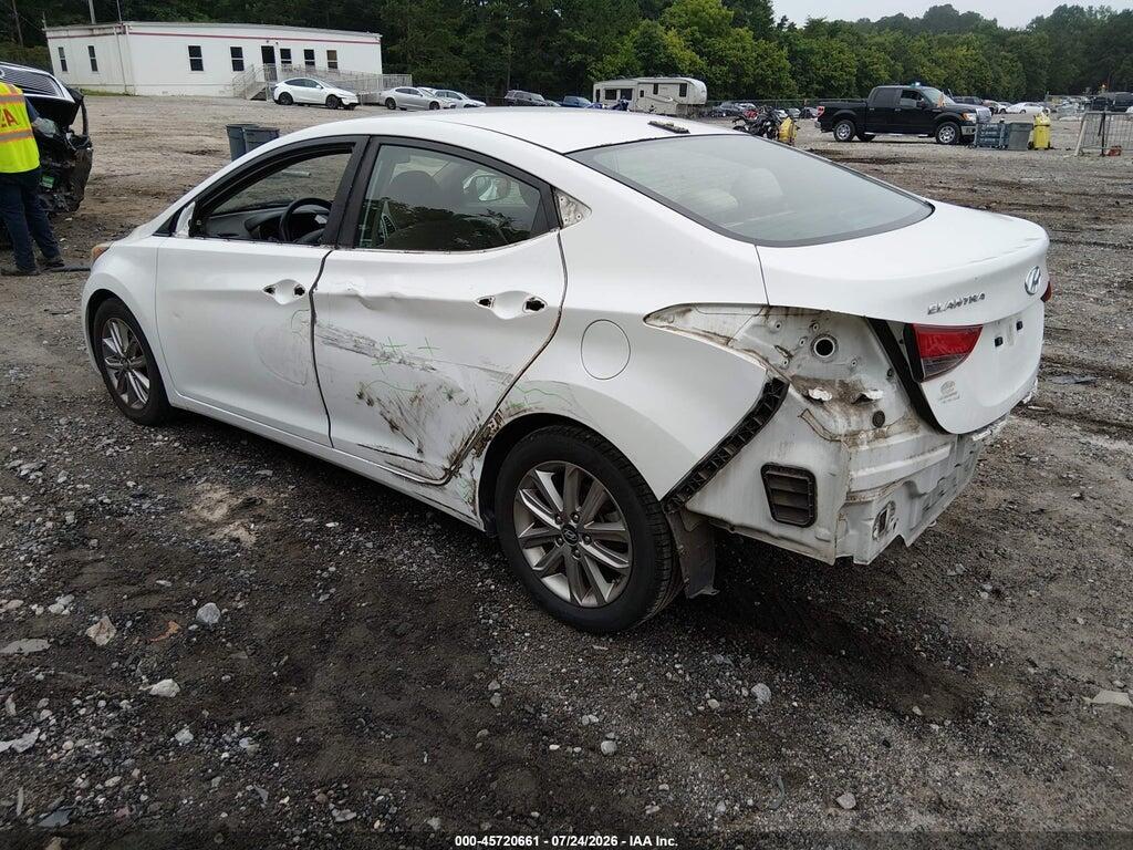 5NPDH4AE5GH742953 2016 HYUNDAI ELANTRA photo no. 3