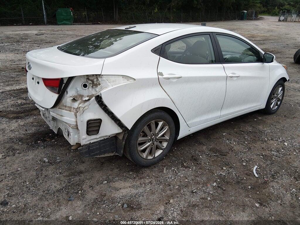 5NPDH4AE5GH742953 2016 HYUNDAI ELANTRA photo no. 4