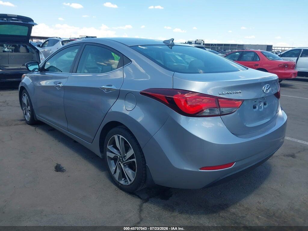 5NPDH4AE3GH689878 2016 HYUNDAI ELANTRA photo no. 3