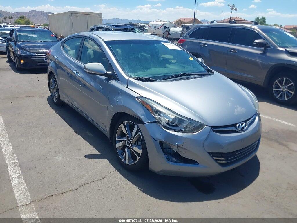 5NPDH4AE3GH689878 2016 HYUNDAI ELANTRA photo no. 6