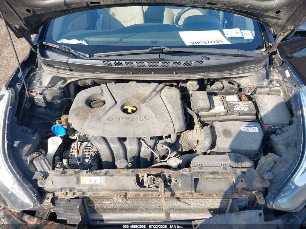 KMHDH4AE5GU487867 2016 HYUNDAI ELANTRA photo no. 10