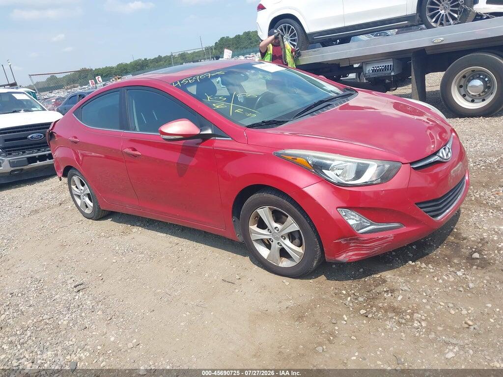 KMHDH4AEXGU558237 2016 HYUNDAI ELANTRA photo no. 1