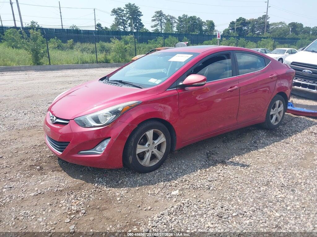 KMHDH4AEXGU558237 2016 HYUNDAI ELANTRA photo no. 2