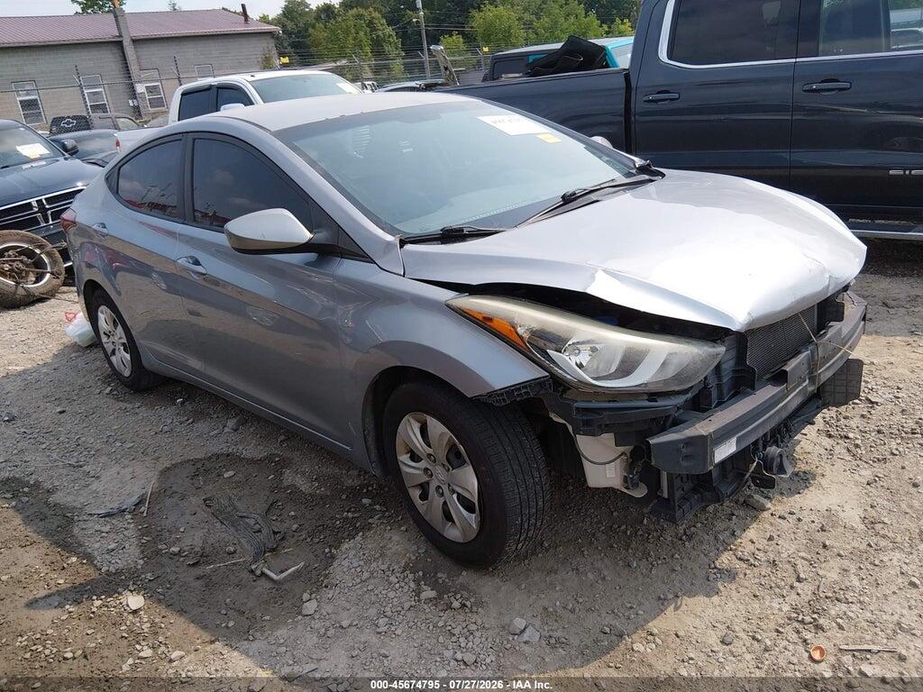 5NPDH4AE3GH779600 2016 HYUNDAI ELANTRA photo no. 1