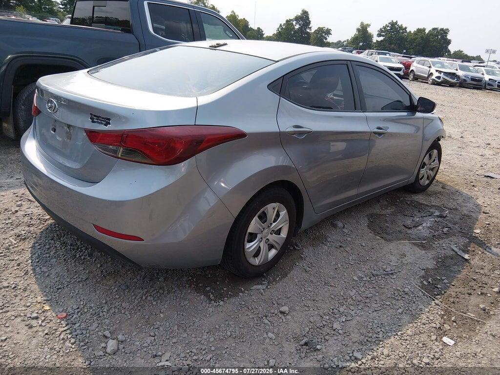5NPDH4AE3GH779600 2016 HYUNDAI ELANTRA photo no. 4