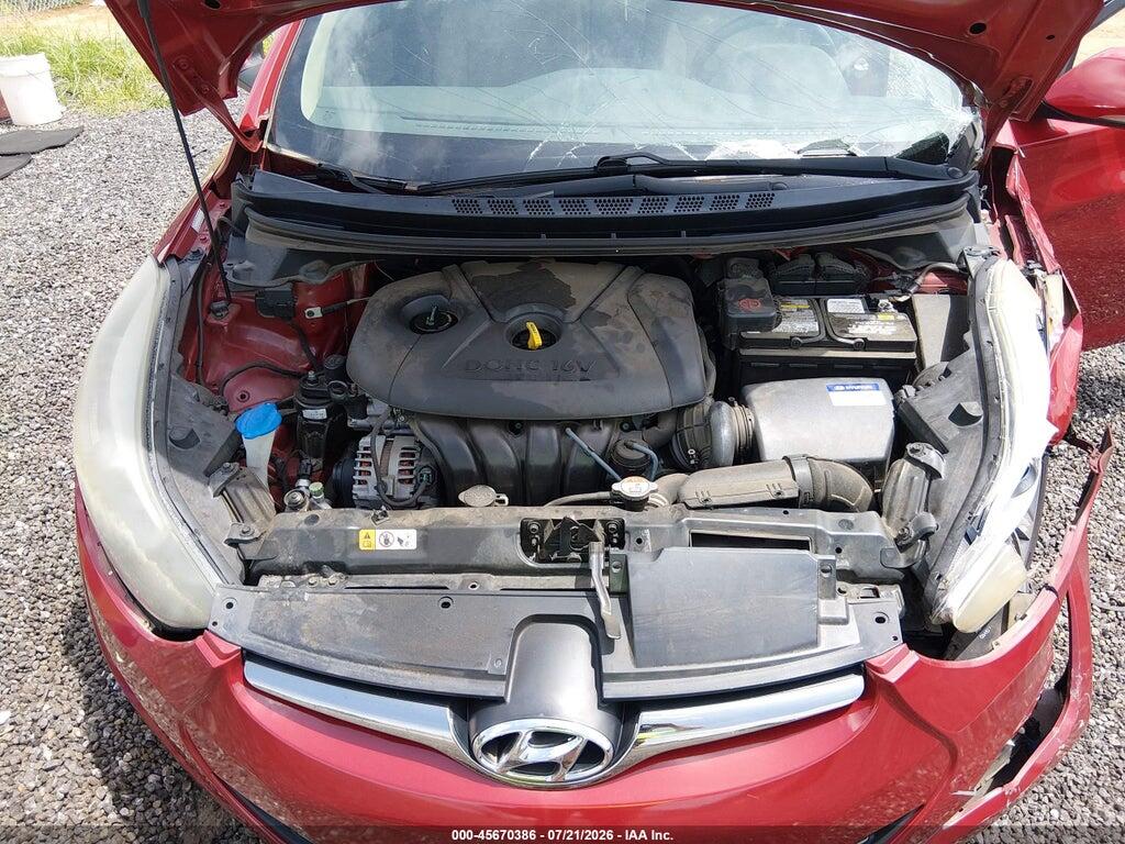 KMHDH4AE9GU606374 2016 HYUNDAI ELANTRA photo no. 10
