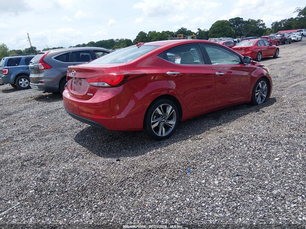 KMHDH4AE9GU606374 2016 HYUNDAI ELANTRA photo no. 4