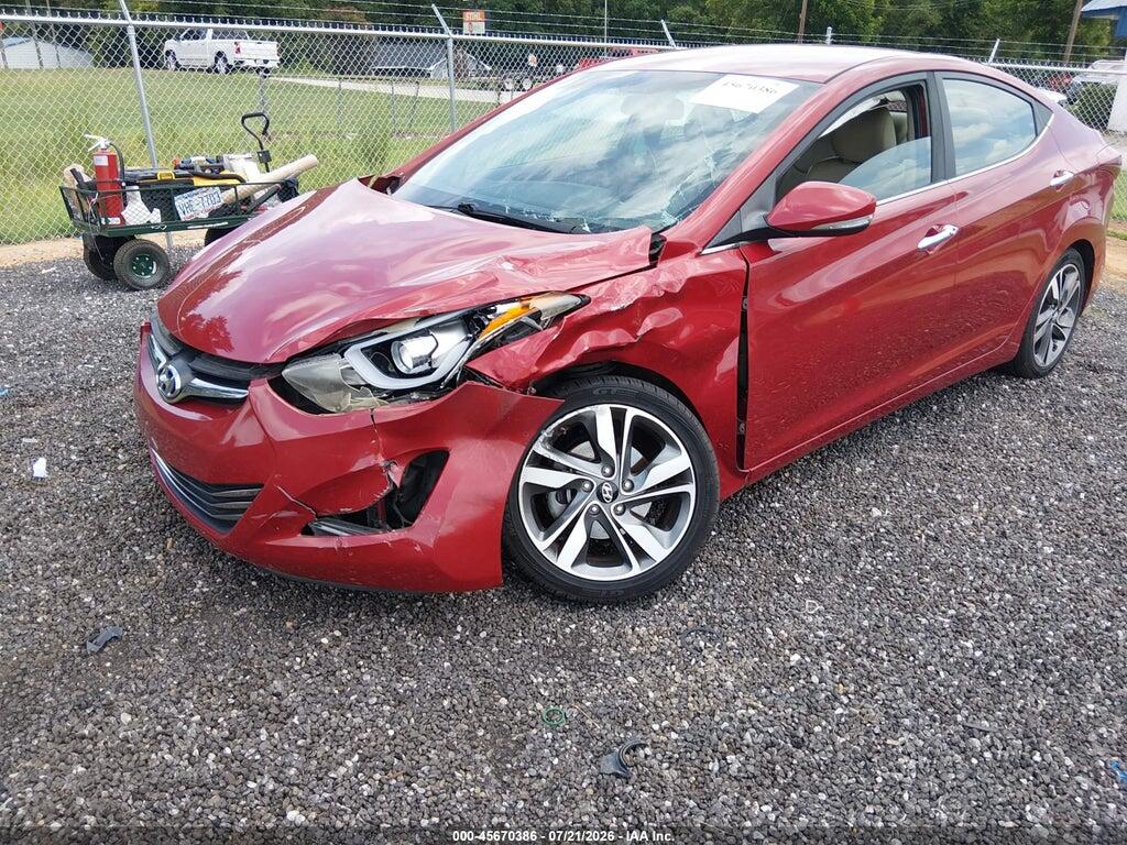 KMHDH4AE9GU606374 2016 HYUNDAI ELANTRA photo no. 6