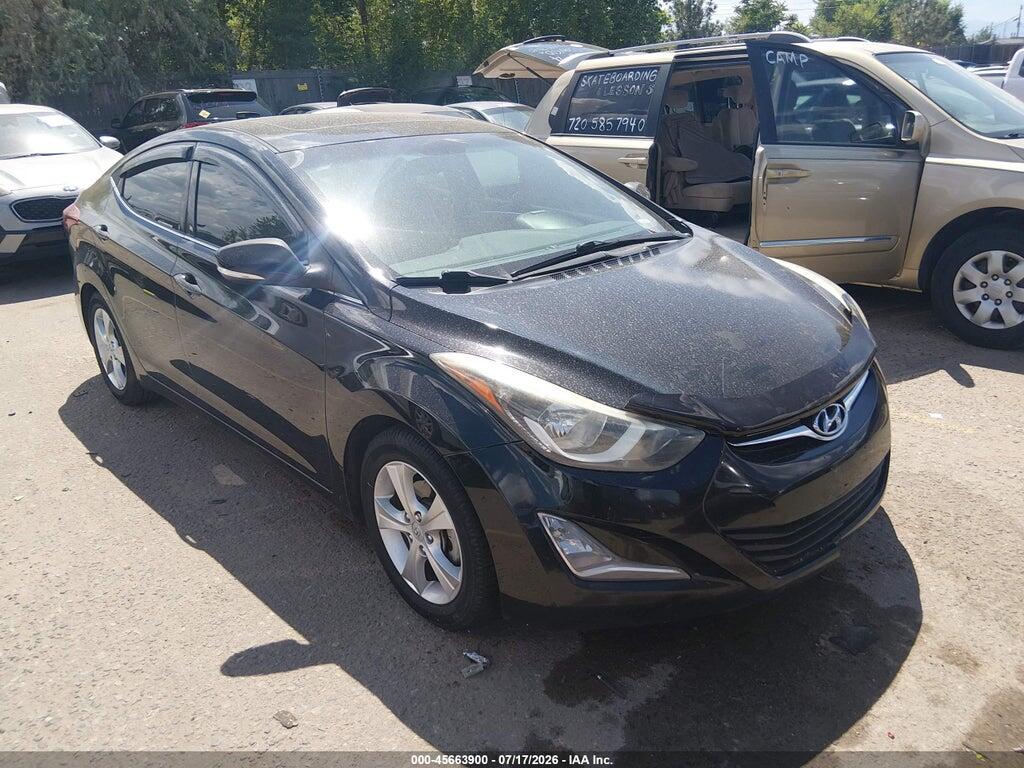 5NPDH4AE6GH679975 2016 HYUNDAI ELANTRA photo no. 1