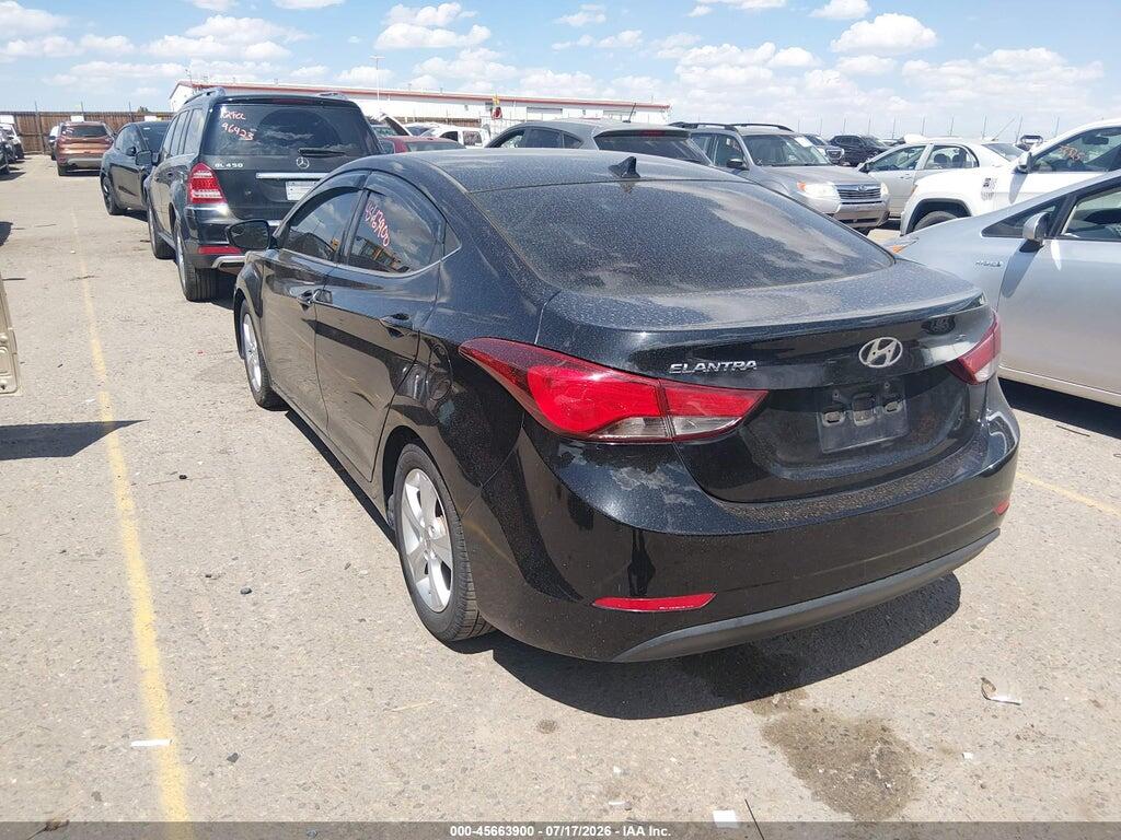 5NPDH4AE6GH679975 2016 HYUNDAI ELANTRA photo no. 3