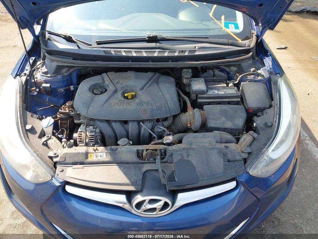 5NPDH4AE4GH749652 2016 HYUNDAI ELANTRA photo no. 10