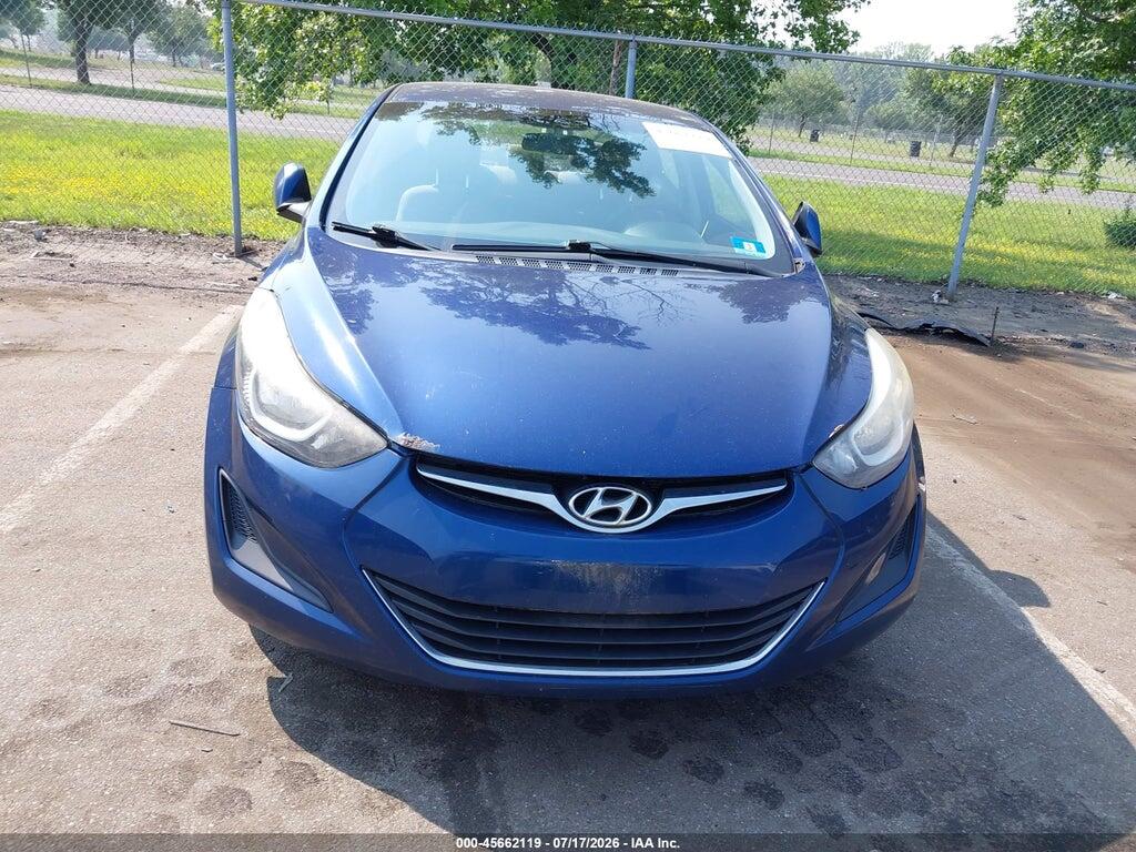 5NPDH4AE4GH749652 2016 HYUNDAI ELANTRA photo no. 12