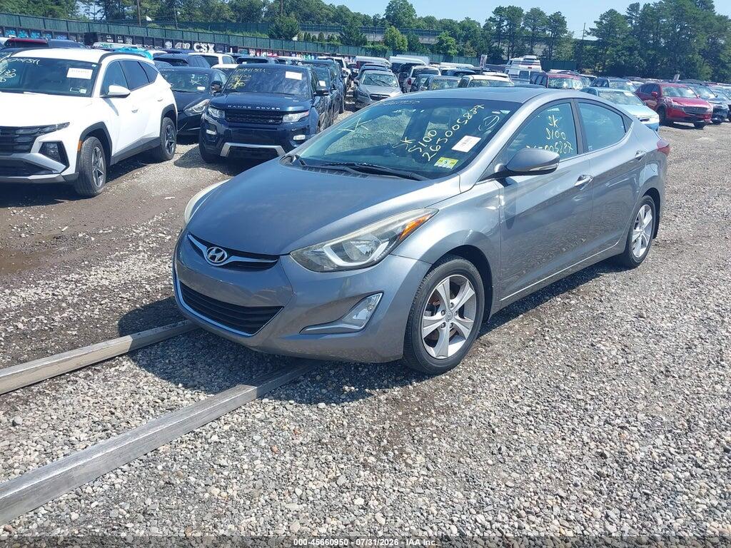 KMHDH4AEXGU608909 2016 HYUNDAI ELANTRA photo no. 2