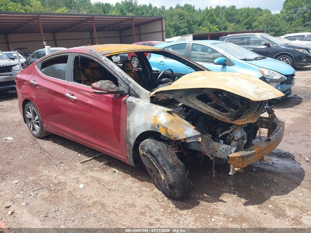 5NPDH4AE0GH653324 2016 HYUNDAI ELANTRA photo no. 1