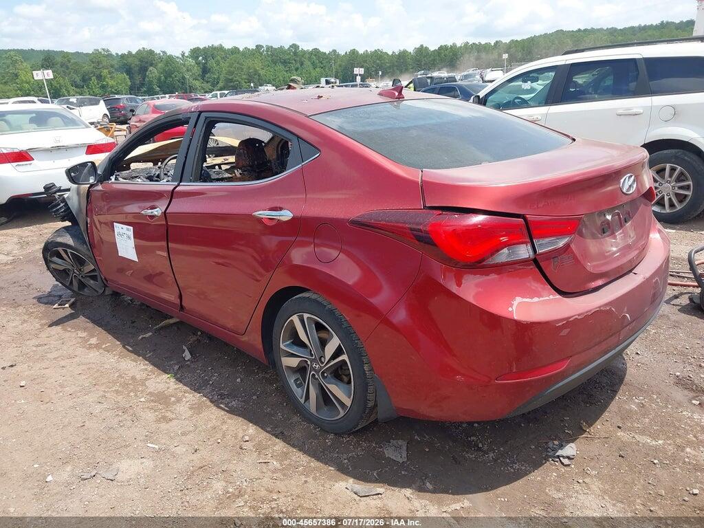5NPDH4AE0GH653324 2016 HYUNDAI ELANTRA photo no. 3