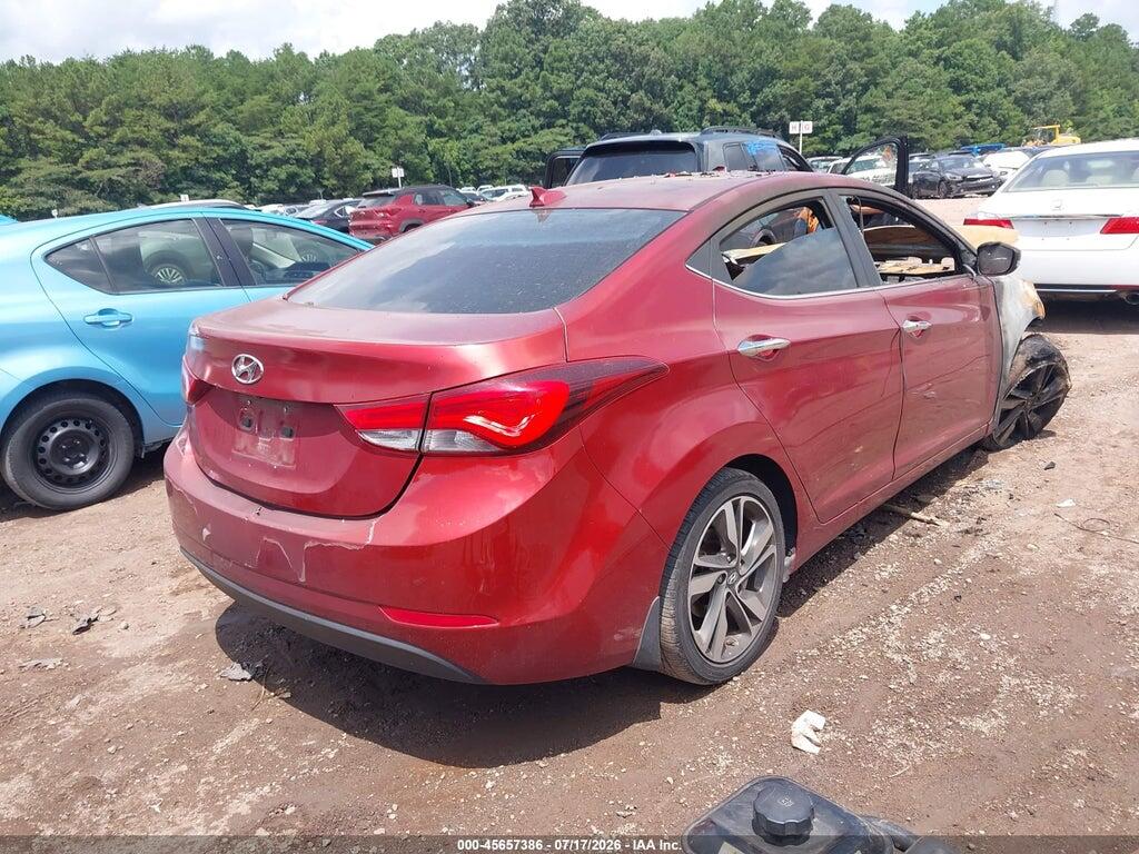 5NPDH4AE0GH653324 2016 HYUNDAI ELANTRA photo no. 4