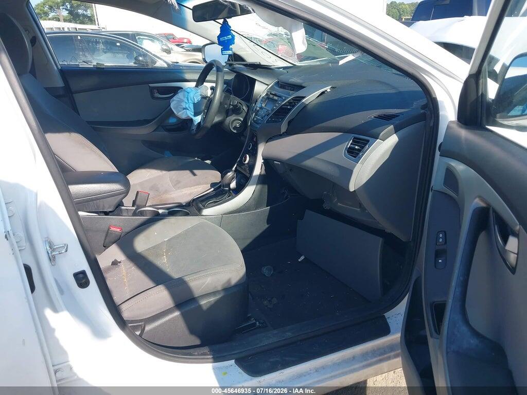 5NPDH4AE4GH740076 2016 HYUNDAI ELANTRA photo no. 5