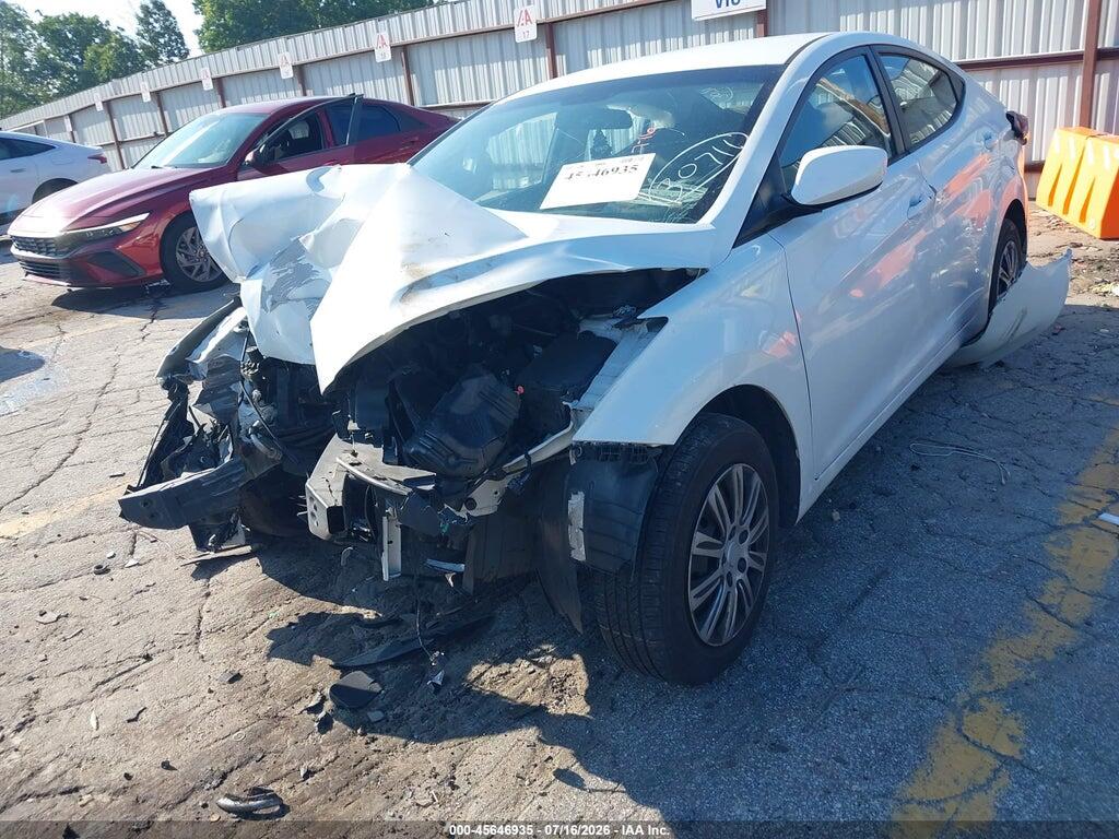 5NPDH4AE4GH740076 2016 HYUNDAI ELANTRA photo no. 6