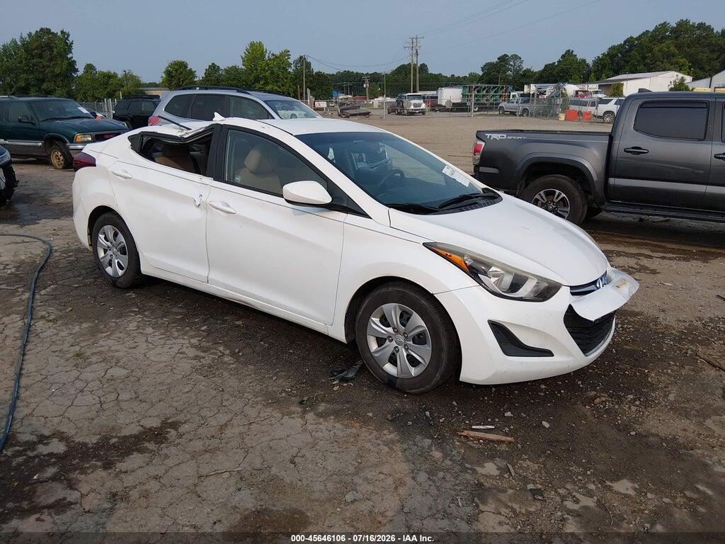5NPDH4AE1GH732694 2016 HYUNDAI ELANTRA photo no. 1