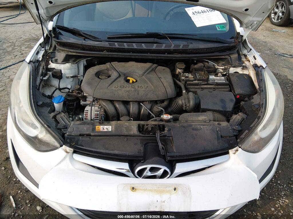 5NPDH4AE1GH732694 2016 HYUNDAI ELANTRA photo no. 10