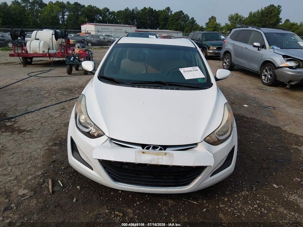5NPDH4AE1GH732694 2016 HYUNDAI ELANTRA photo no. 12