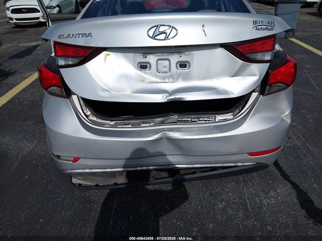 5NPDH4AE2GH793004 2016 HYUNDAI ELANTRA photo no. 6