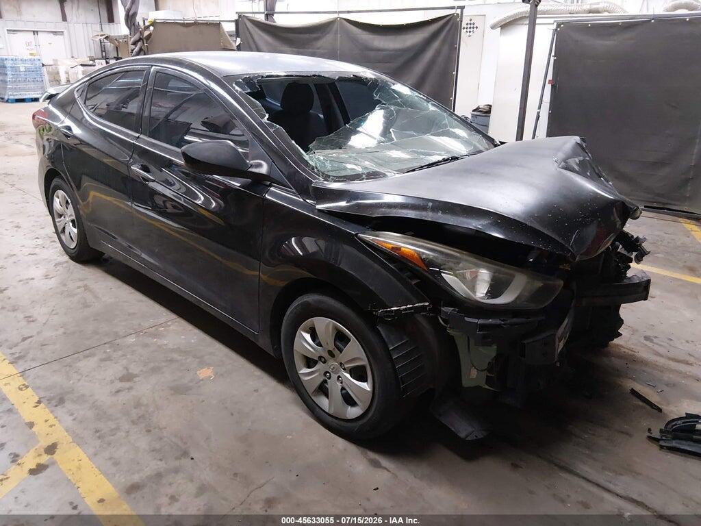 5NPDH4AE1GH758146 2016 HYUNDAI ELANTRA photo no. 1