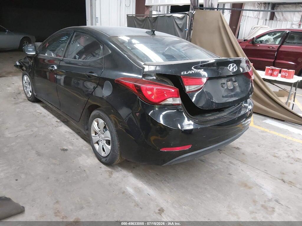 5NPDH4AE1GH758146 2016 HYUNDAI ELANTRA photo no. 3