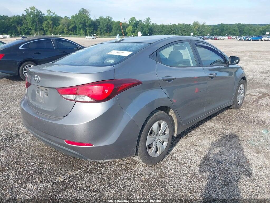 KMHDH4AE1GU642334 2016 HYUNDAI ELANTRA photo no. 4