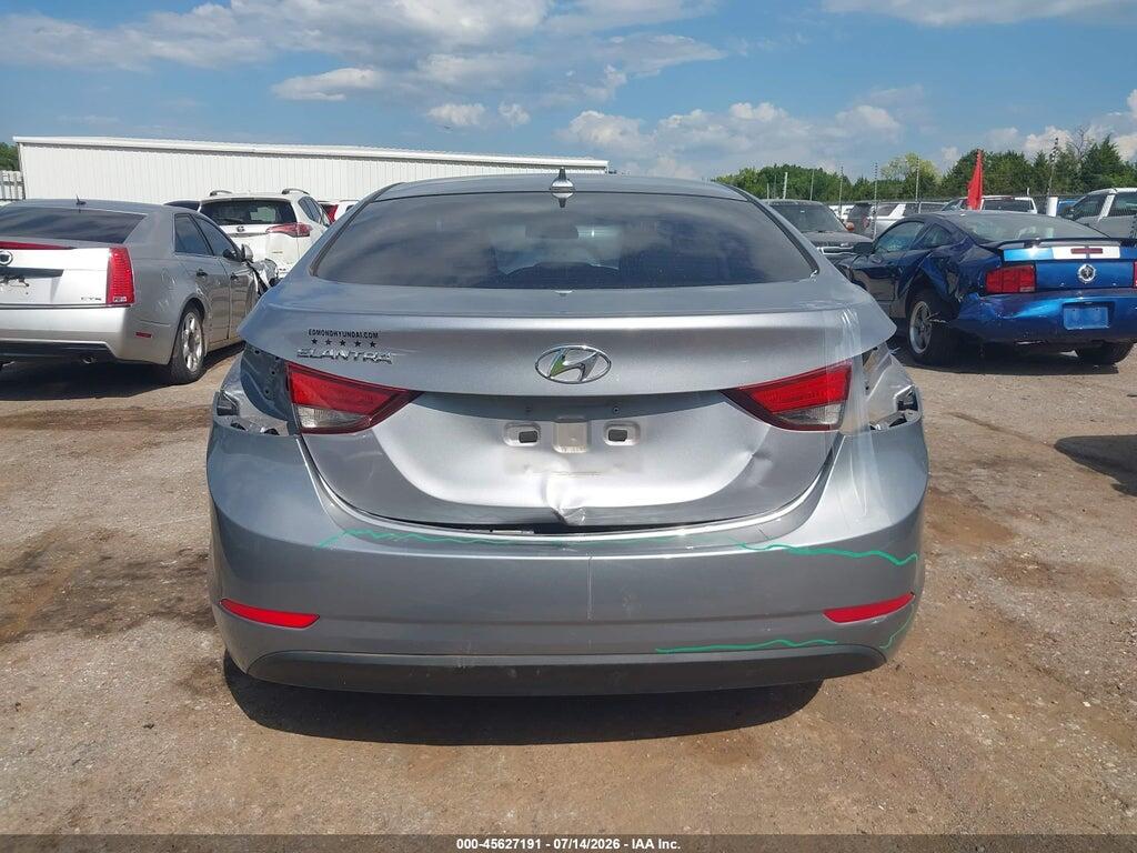 5NPDH4AE9GH771100 2016 HYUNDAI ELANTRA photo no. 6