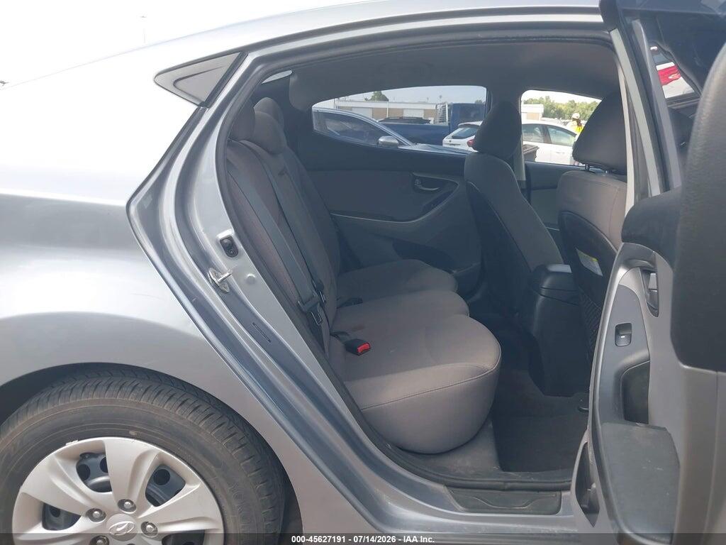 5NPDH4AE9GH771100 2016 HYUNDAI ELANTRA photo no. 8