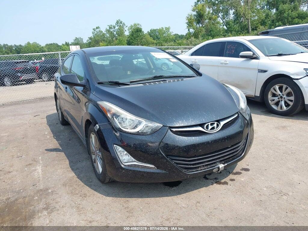 5NPDH4AE6GH661296 2016 HYUNDAI ELANTRA photo no. 1