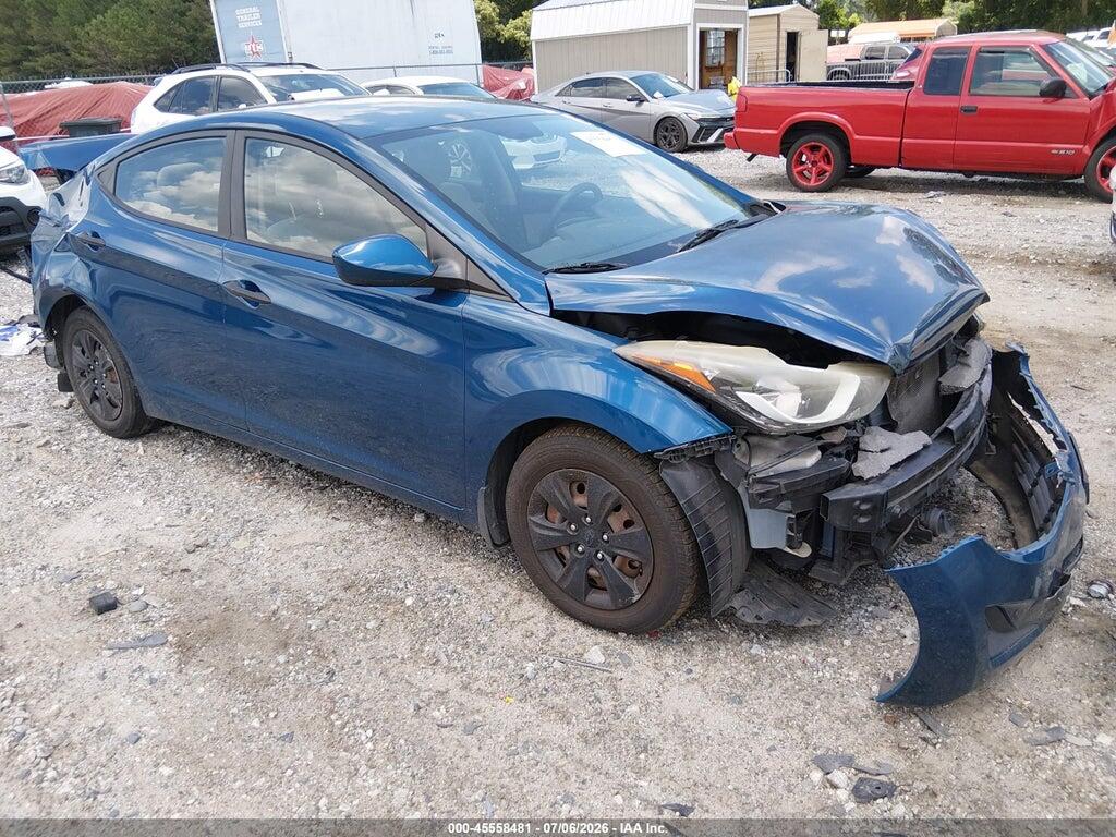 KMHDH4AE5GU477596 2016 HYUNDAI ELANTRA photo no. 1
