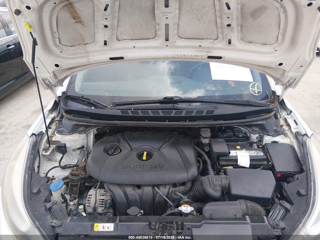 5NPDH4AEXGH663004 2016 HYUNDAI ELANTRA photo no. 10