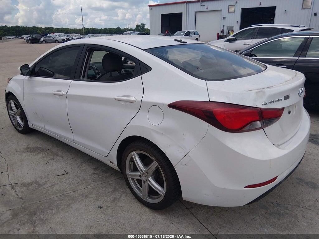 5NPDH4AEXGH663004 2016 HYUNDAI ELANTRA photo no. 3