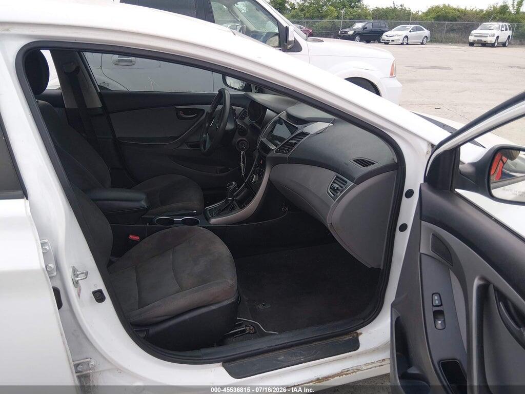 5NPDH4AEXGH663004 2016 HYUNDAI ELANTRA photo no. 5