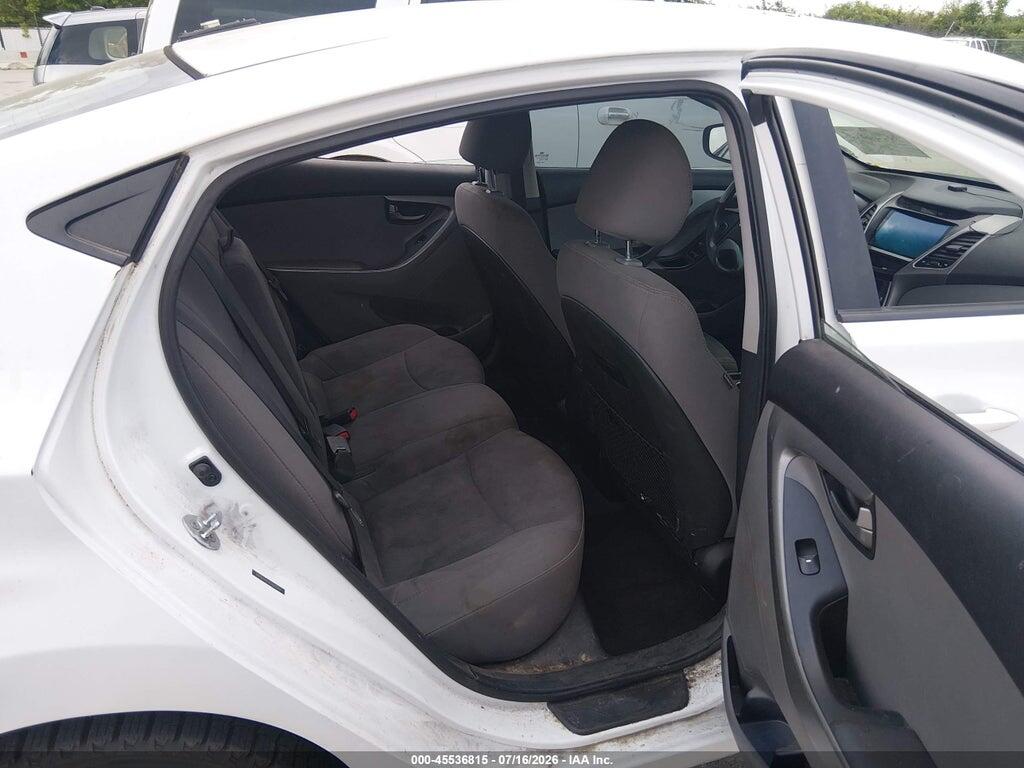 5NPDH4AEXGH663004 2016 HYUNDAI ELANTRA photo no. 8
