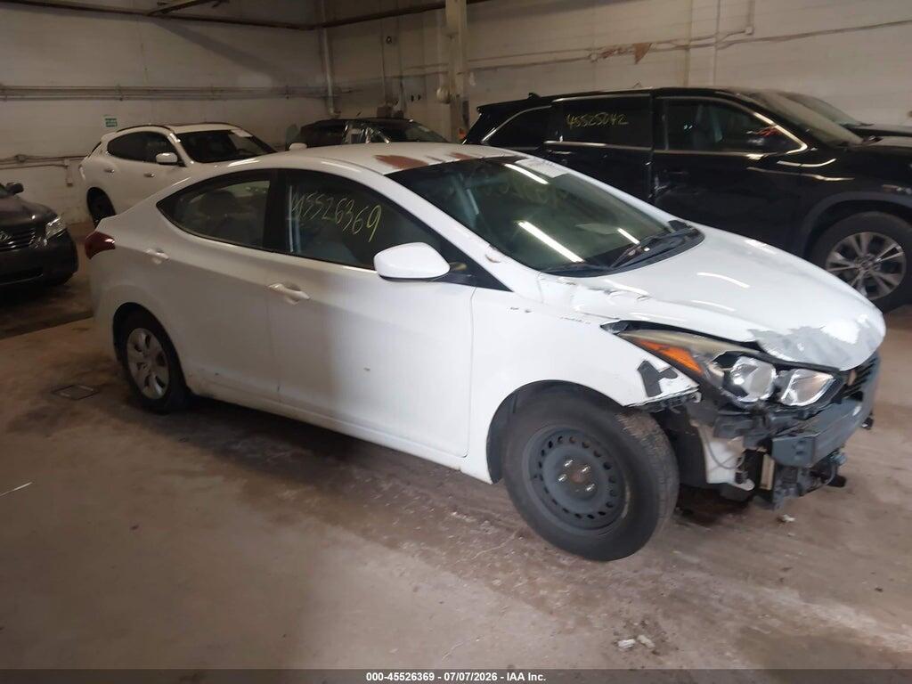 5NPDH4AE2GH674935 2016 HYUNDAI ELANTRA photo no. 1