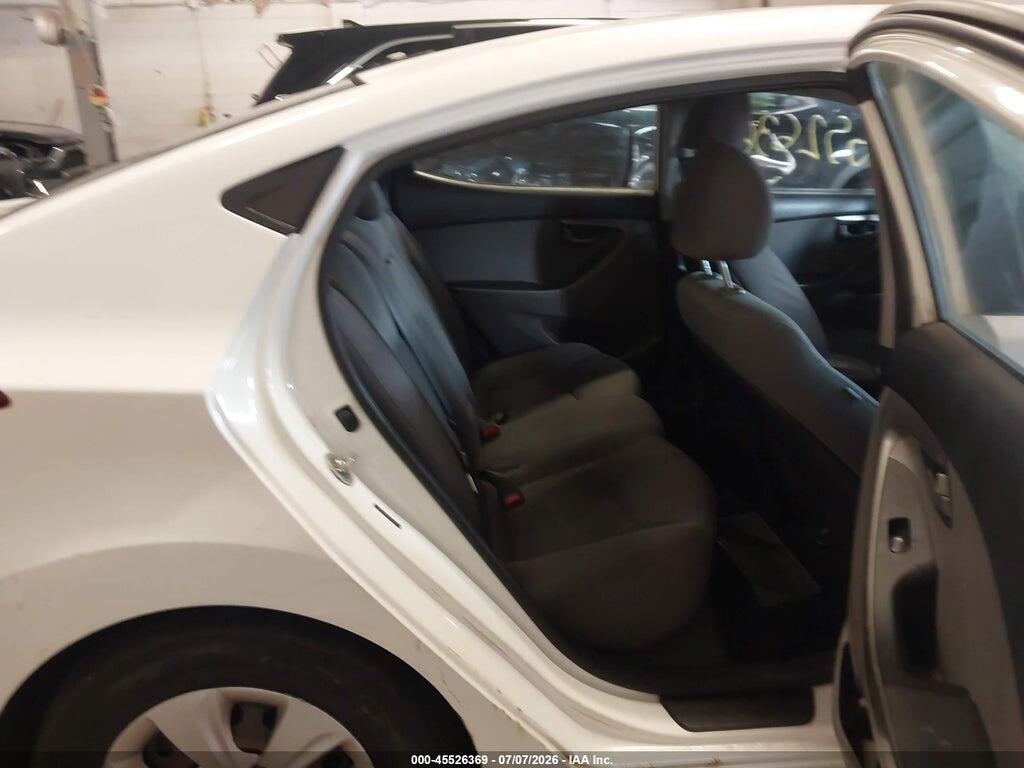 5NPDH4AE2GH674935 2016 HYUNDAI ELANTRA photo no. 8